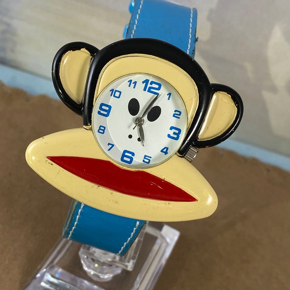 Vintage Julius the Monkey 3D Sculptured Watch
